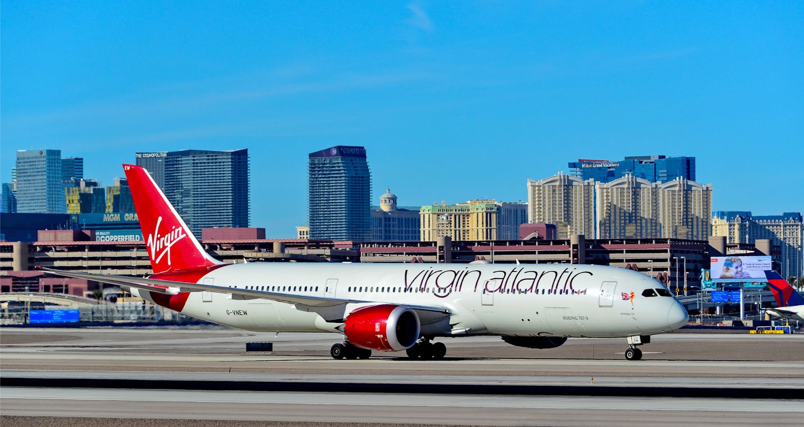 Virgin 787 LAX