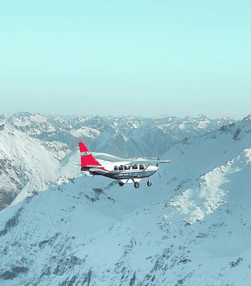 mountain sightseeing pilot new zealand