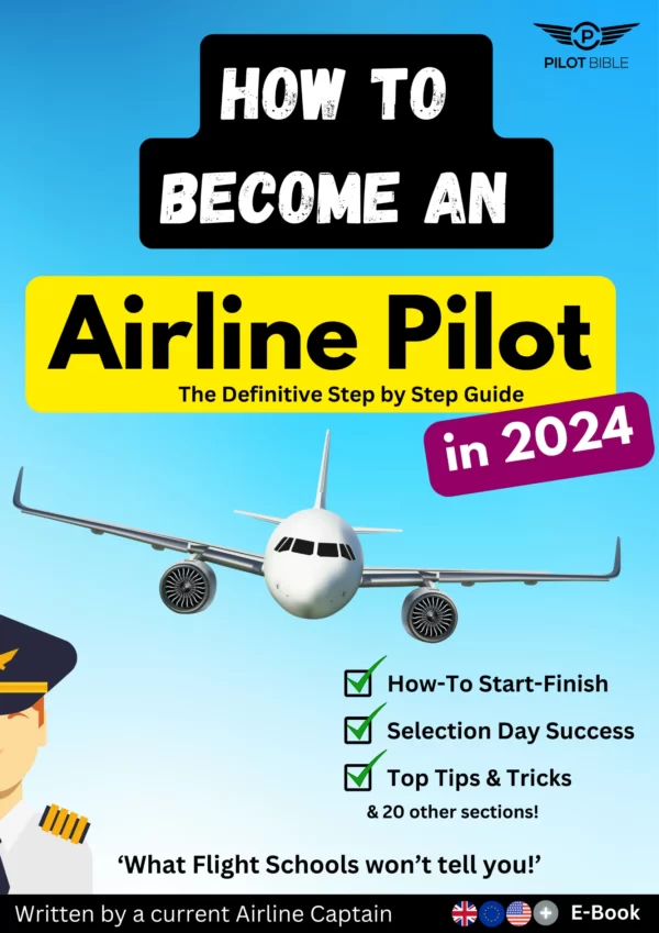 How to become an airline pilot book cover